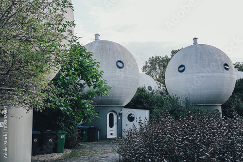 Bolwoningen Sphere Houses in 's-Hertogenbosch, Den Bosch, the Netherlands photo