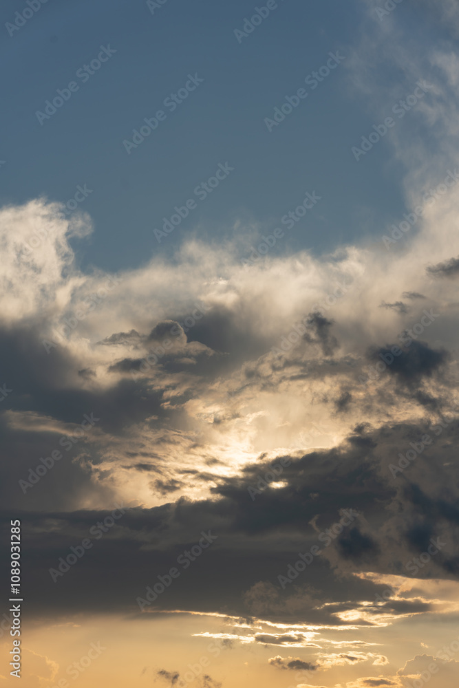 Beautiful sky with cloud sunset background. High quality photo Beautiful sky with cloud sunset background. High quality photo
