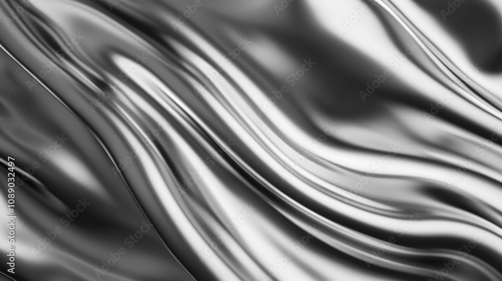 Abstract background with silver satin, luxury fabric, and silk texture perfect for festive, holiday, celebratory visuals. Abstract background with silver satin, luxury fabric, and silk texture perfect for festive, holiday, celebratory visuals.