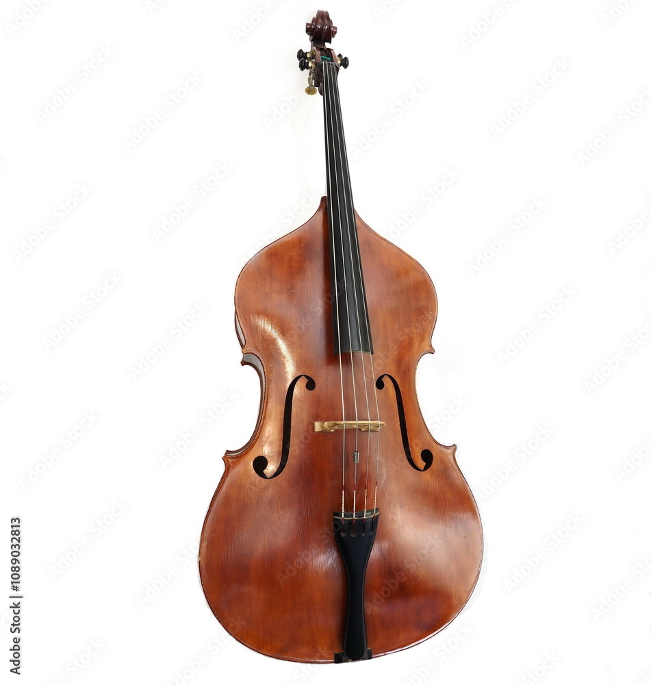 Obraz premium Cremona liutery double bass close up