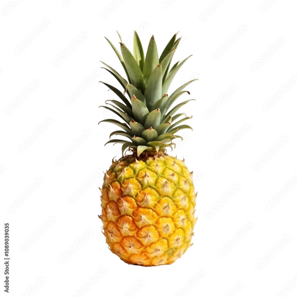 Pineapple Image Isolated With Transparent Background Pineapple Image Isolated With Transparent Background
