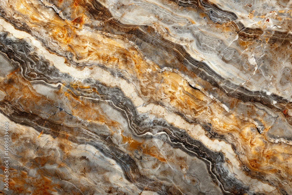 Warm brown marble pattern with white veins. Detailed photo textured background Warm brown marble pattern with white veins. Detailed photo textured background