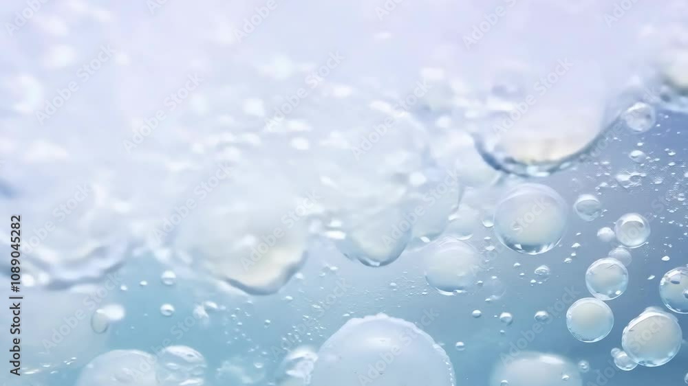 Mesmerizing underwater bubbles rising in clear ocean currents Mesmerizing underwater bubbles rising in clear ocean currents