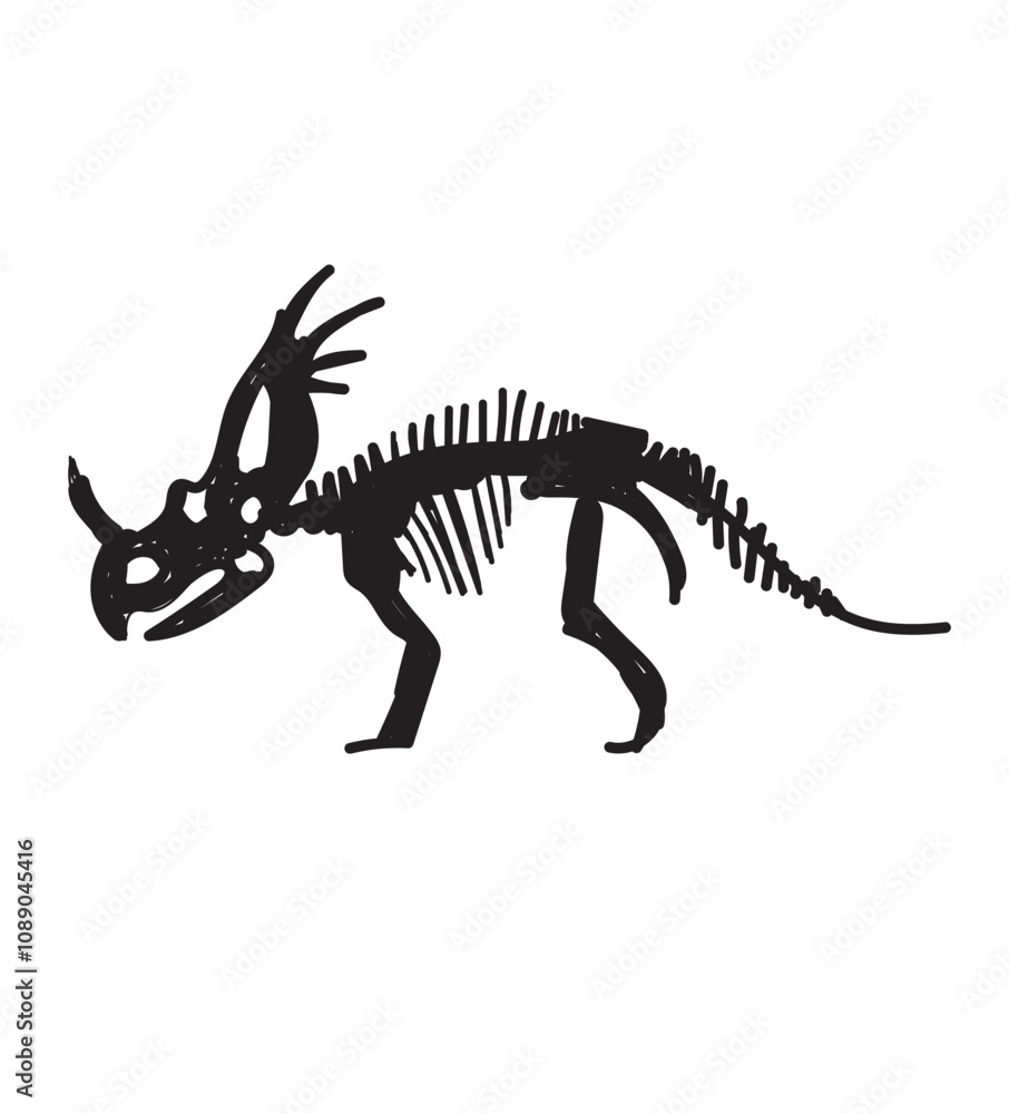 Dinosaur skeleton set diplodocus, triceratops, t-rex, stegosaurus, parasaurolophus etc. Dinosaur skeleton set diplodocus, triceratops, t-rex, stegosaurus, parasaurolophus etc.