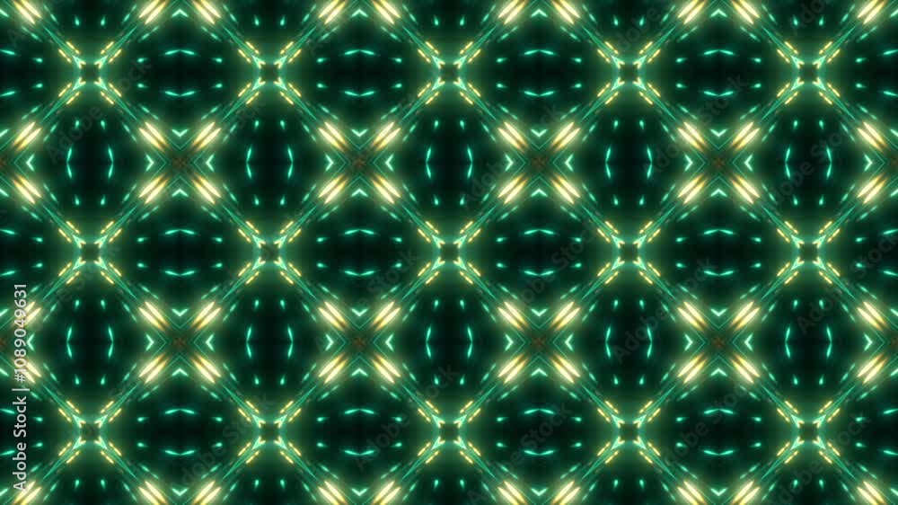 This stock motion graphic shows abstract light kaleida background. This stock motion graphic shows abstract light kaleida background.