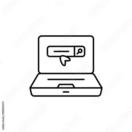 Search Bar vector icon