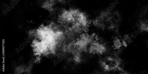 abstract black and  white powder explosion background, vintage marbled texture on white background with distressed paper overlay, smoky grunge texture, Abstract black isolated on white background.