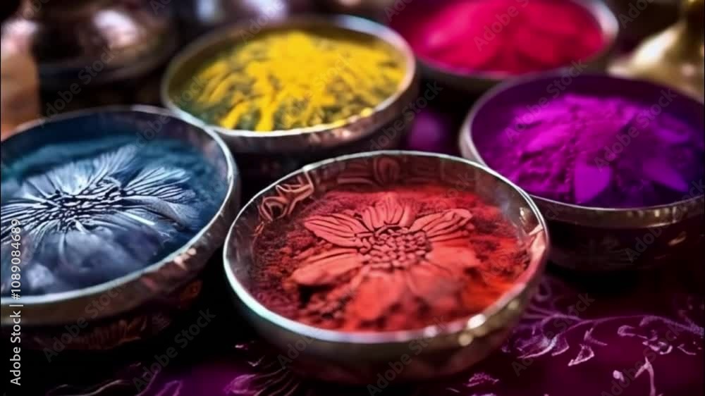 Beautiful bright festive composition for happy national holiday Holi Beautiful bright festive composition for happy national holiday Holi