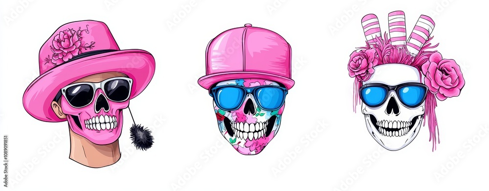 Carnival and theatre mask decorated with red rose flowers, golden ornaments and purple ornaments. Cartoon illustration set of glamour Venice or Mardi Gras masquerade and festival costume elements. Carnival and theatre mask decorated with red rose flowers, golden ornaments and purple ornaments. Cartoon illustration set of glamour Venice or Mardi Gras masquerade and festival costume elements.