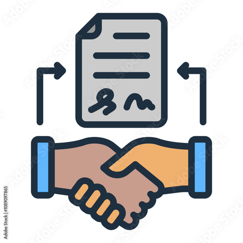 Legal Agreement Icon