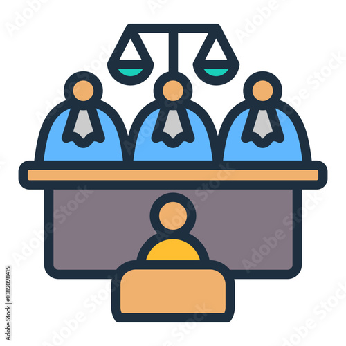 Court Hearing Icon
