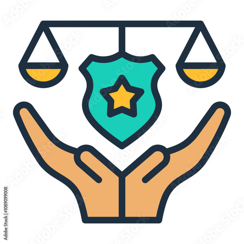 Canvas Print Pro Bono Icon