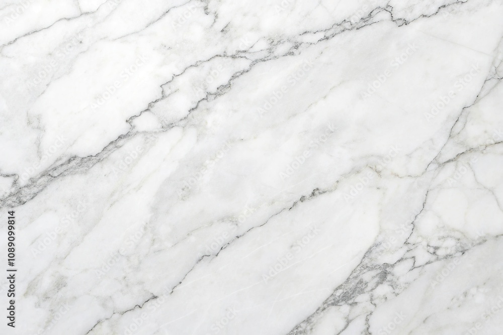 Obraz premium White marble with subtle grey veining texture, creating a sophisticated and elegant atmosphere in any room, sophisticated, modern style