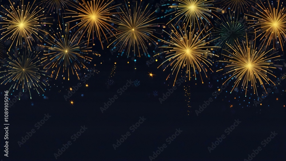 fireworks on the night sky fireworks on the night sky