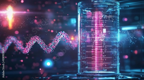 Glowing Bioreactor Producing Personalized Medicine with AI Driven Analysis