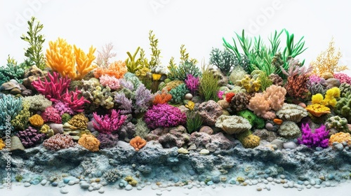 Vibrant Coral Reef Landscape