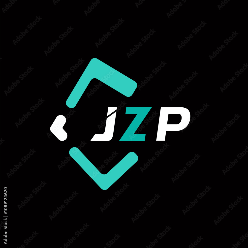 JZP creative minimalist letter logo. JZP unique vector initials alphabet letter logo design JZP creative minimalist letter logo. JZP unique vector initials alphabet letter logo design