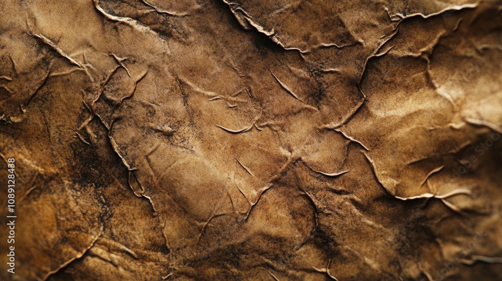 Textured close-up of crumpled brown paper surface showcasing rich details and patterns, perfect for design projects and wallpaper backgrounds. Textured close-up of crumpled brown paper surface showcasing rich details and patterns, perfect for design projects and wallpaper backgrounds.