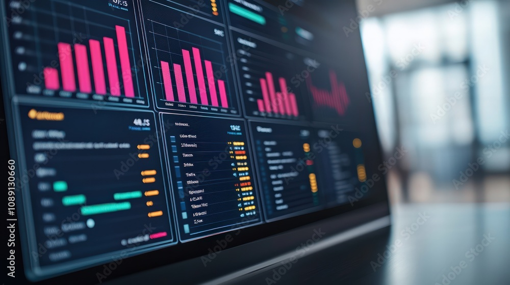Cybersecurity monitoring dashboard firewall insights in technology space Cybersecurity monitoring dashboard firewall insights in technology space