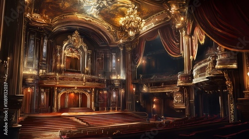 Broadway splendor with ornate details