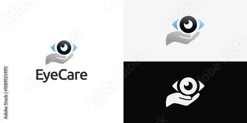 Eye Care, eye clinic Logo Design Template.