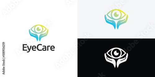 Eye Care, eye clinic Logo Design Template.