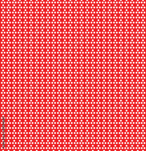 Texture for note or notebook. Black sheet paper. white mesh pattern. Seamless polka dot background. Red polka dots background. 