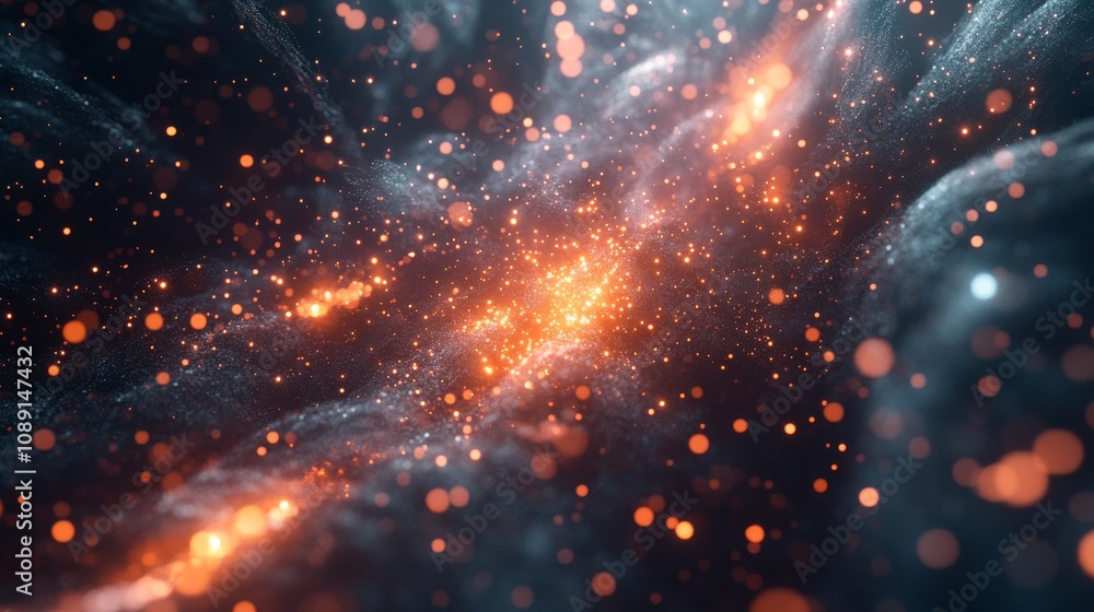 Abstract Cosmic Dust Abstract Cosmic Dust