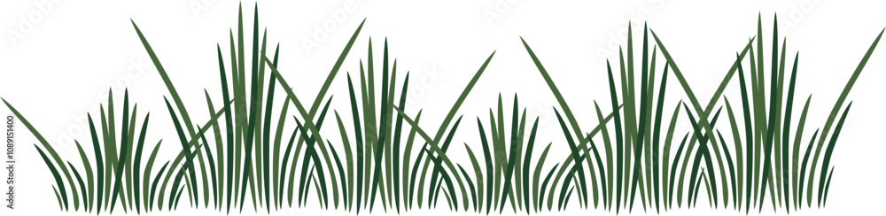 Grass Bush Footer Grass Bush Footer