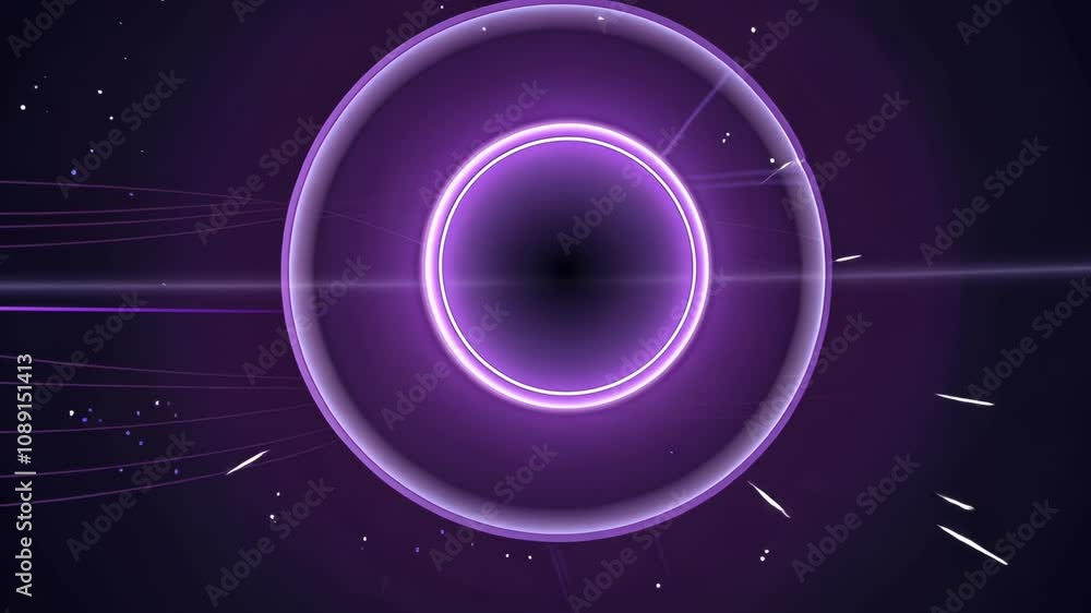 Glowing Blue Circle Ring Vector Illustration for Dark Space Technology Wallpaper Glowing Blue Circle Ring Vector Illustration for Dark Space Technology Wallpaper
