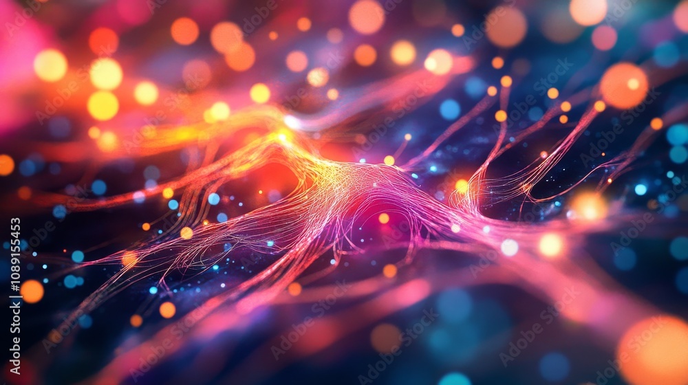 Abstract Network Art Abstract Network Art