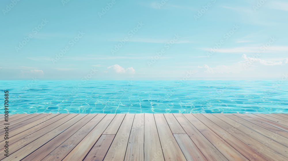 Fototapeta premium Scenic view of sea against sky