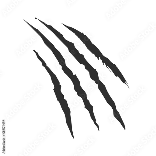 claw mark from wild animal
