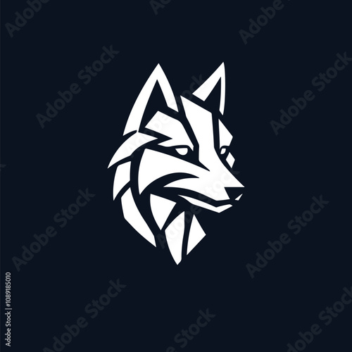 Minimalist Fox Teach Logo Design