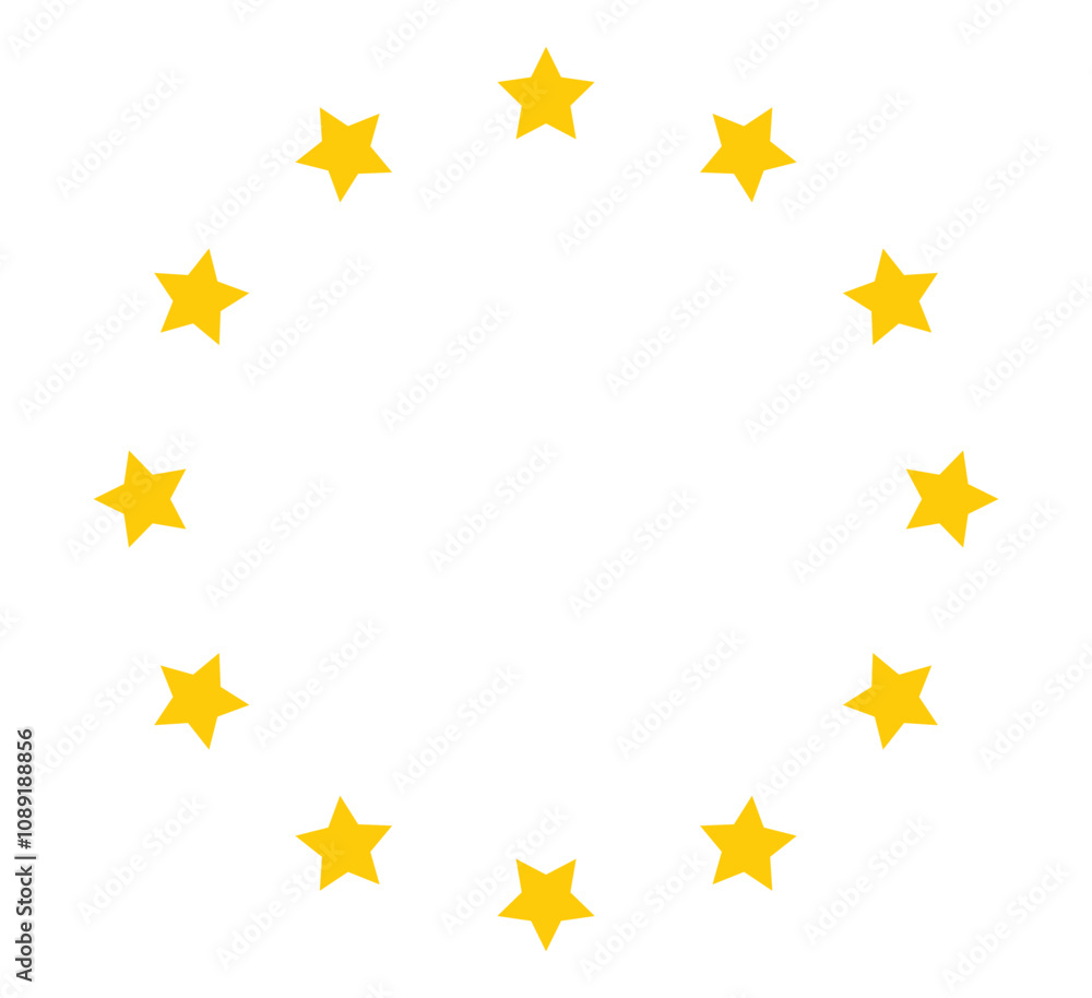 Yellow star frame for wallpaper, picture etc. Vector illustration. Yellow star frame for wallpaper, picture etc. Vector illustration.