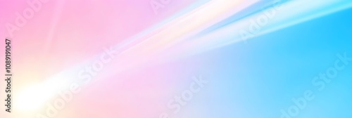 Pastel Dream: Abstract Flowing Lines in Soft Pink, Blue, and Purple Hues