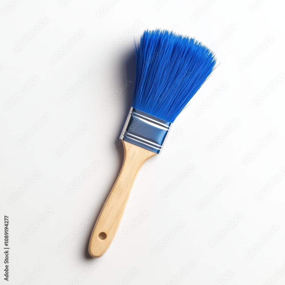 custom made wallpaper toronto digitalblue paintbrush on a white background for home improvement projects