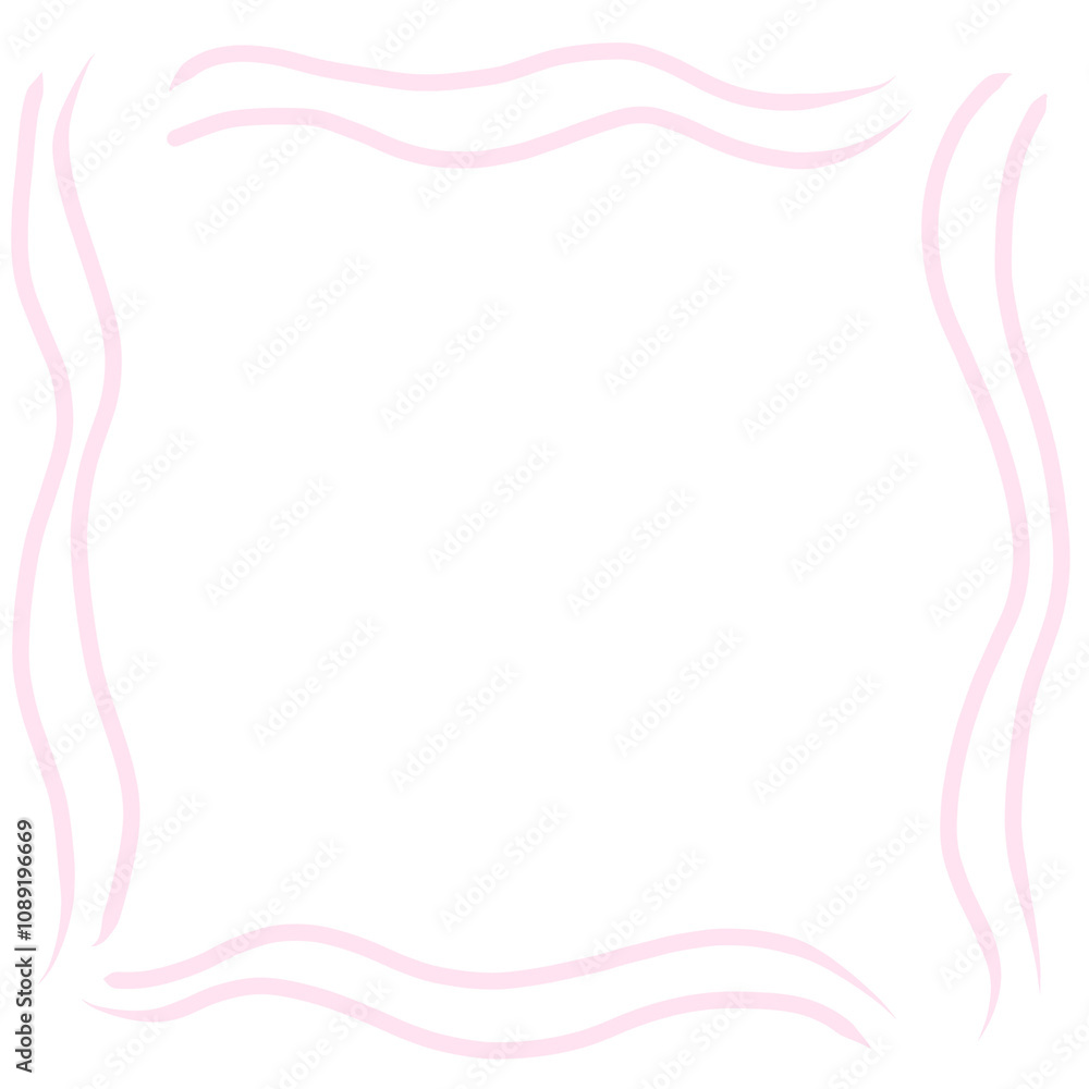 pink and white frame pink and white frame
