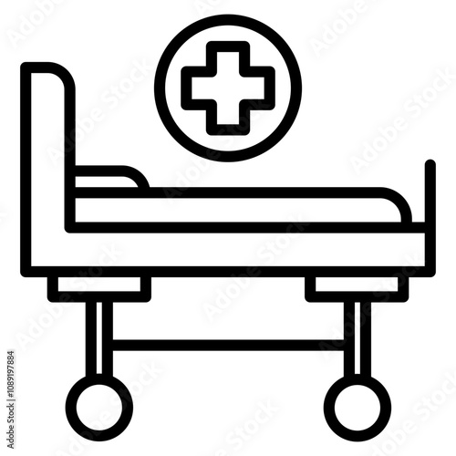 hospital bed