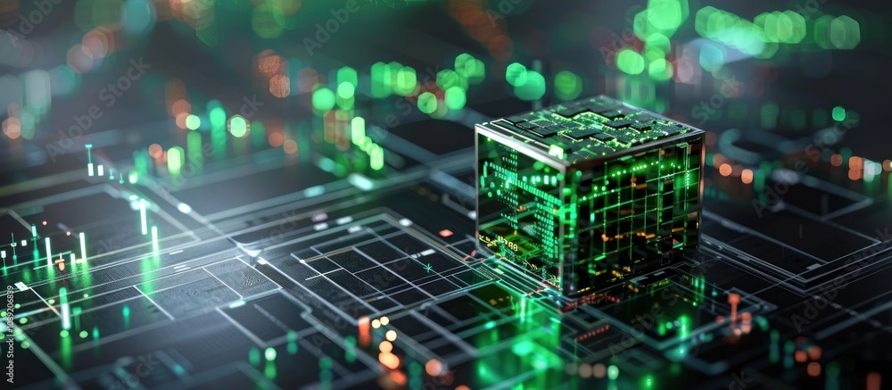 Digital Core - A Futuristic Digital Circuitry Digital Core - A Futuristic Digital Circuitry
