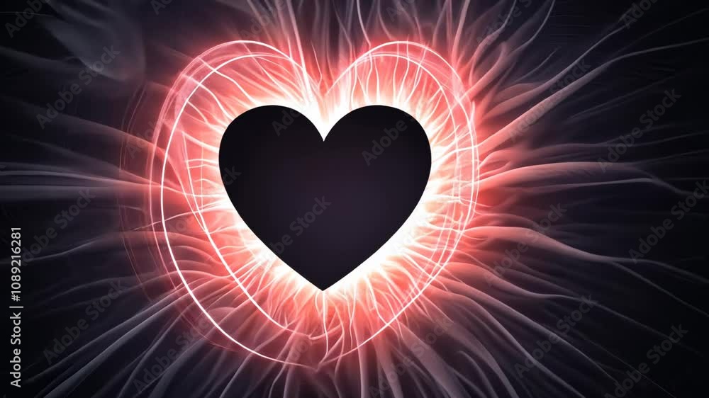 Red Heart Shape Illustration for Valentine's Day Celebration and Decoration Red Heart Shape Illustration for Valentine's Day Celebration and Decoration