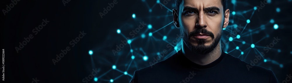 Man immersed in music, portrait of audio bliss and technological enjoyment Man immersed in music, portrait of audio bliss and technological enjoyment