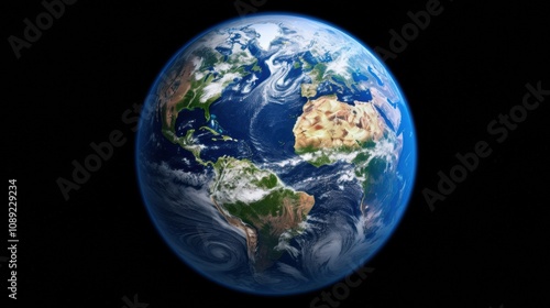 photograph of Planet earth from space