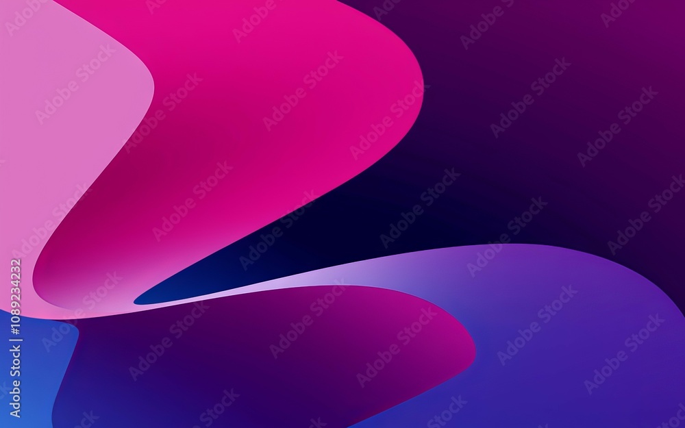 Abstract purple pink flow. Vibrant gradient swirls; evokes energy, fluidity, and modern design. Ideal for tech or artistic projects. Abstract purple pink flow. Vibrant gradient swirls; evokes energy, fluidity, and modern design. Ideal for tech or artistic projects.