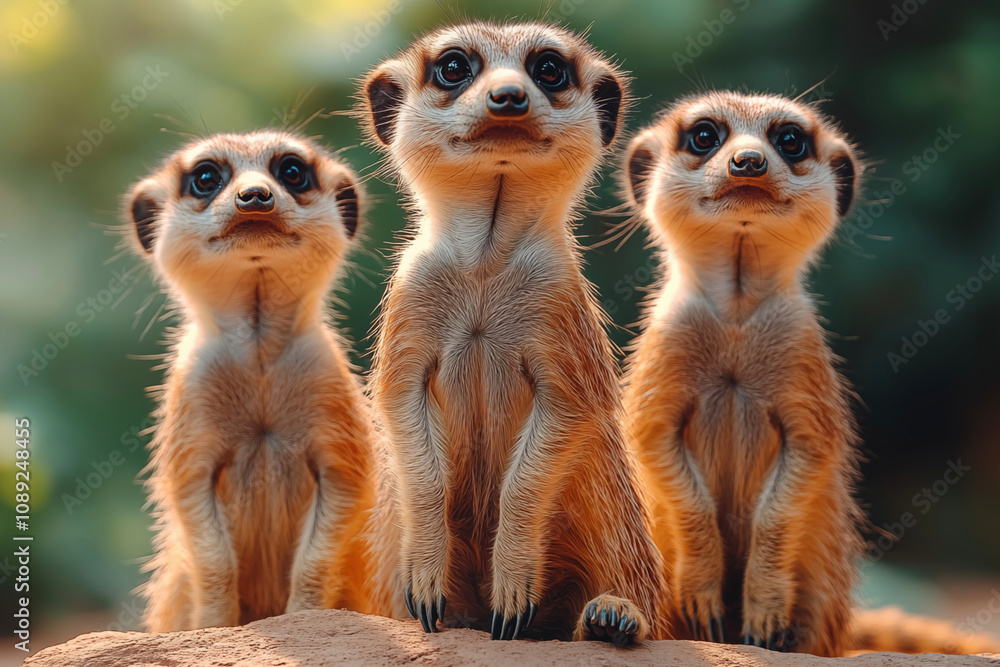 A stunning close-up of a meerkat showcasing its curious gaze and intricate fur details. Perfect for wall art, prints, or unique merchandise that celebrates nature’s charm. A stunning close-up of a meerkat showcasing its curious gaze and intricate fur details. Perfect for wall art, prints, or unique merchandise that celebrates nature’s charm.