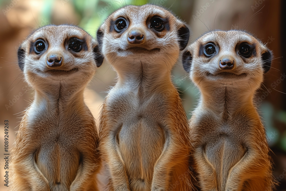 A stunning close-up of a meerkat showcasing its curious gaze and intricate fur details. Perfect for wall art, prints, or unique merchandise that celebrates nature’s charm. A stunning close-up of a meerkat showcasing its curious gaze and intricate fur details. Perfect for wall art, prints, or unique merchandise that celebrates nature’s charm.