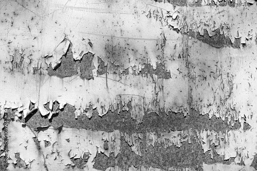 Obraz na płótnie Old peeling paint on the wall as an abstract background. w salonie