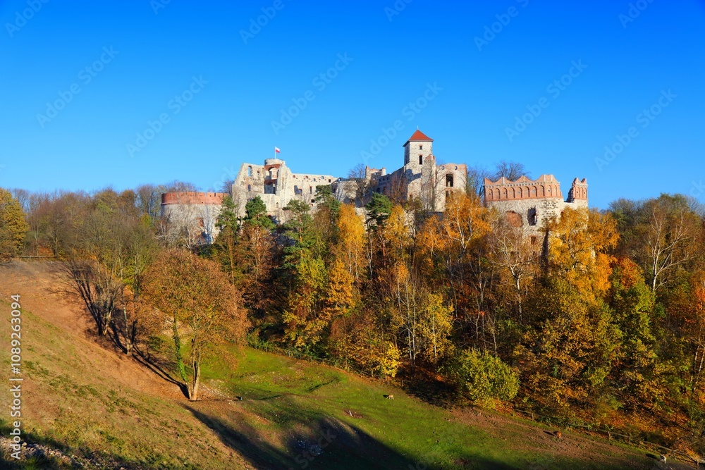 Tenczyn castle in Malopolskie, Poland Tenczyn castle in Malopolskie, Poland