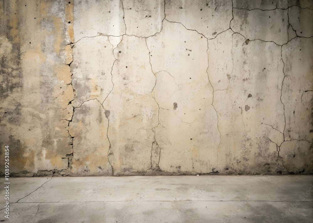 Textured Concrete Wall with Lighting Textured Concrete Wall with Lighting