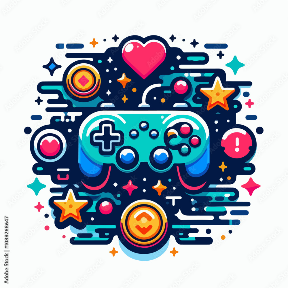 Obraz premium game controller icon
